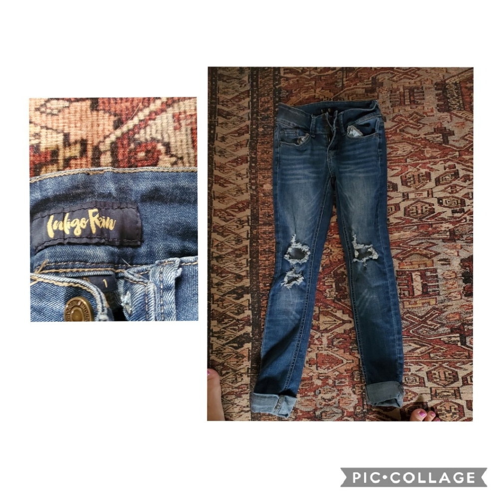 Distressed Jeans